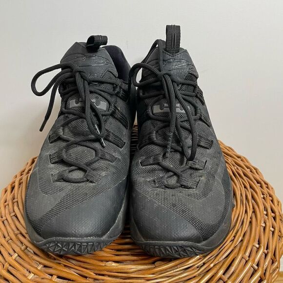 Nike Lebron 13 XIII Men’s 11.5 Basketball 831925-001 Triple Black Athletic Shoes main image 7